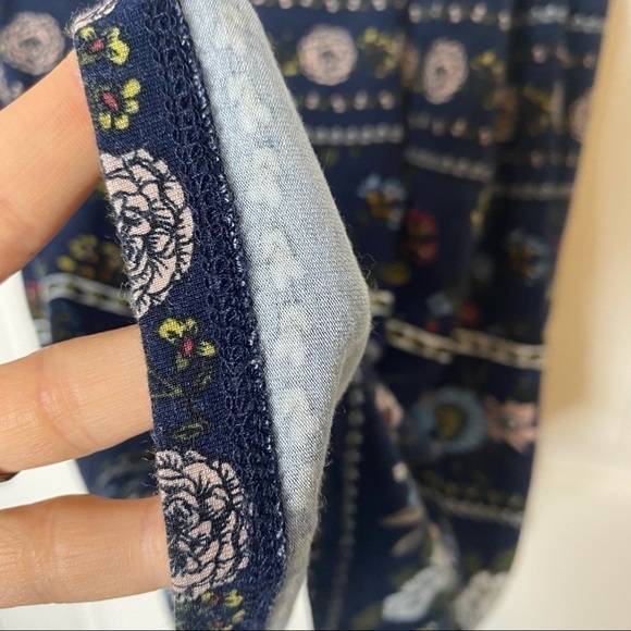 SLEEVELESS Dress Spring Summer Floral Swing A Line, designer Sample - no tags - Picture 2 of 7